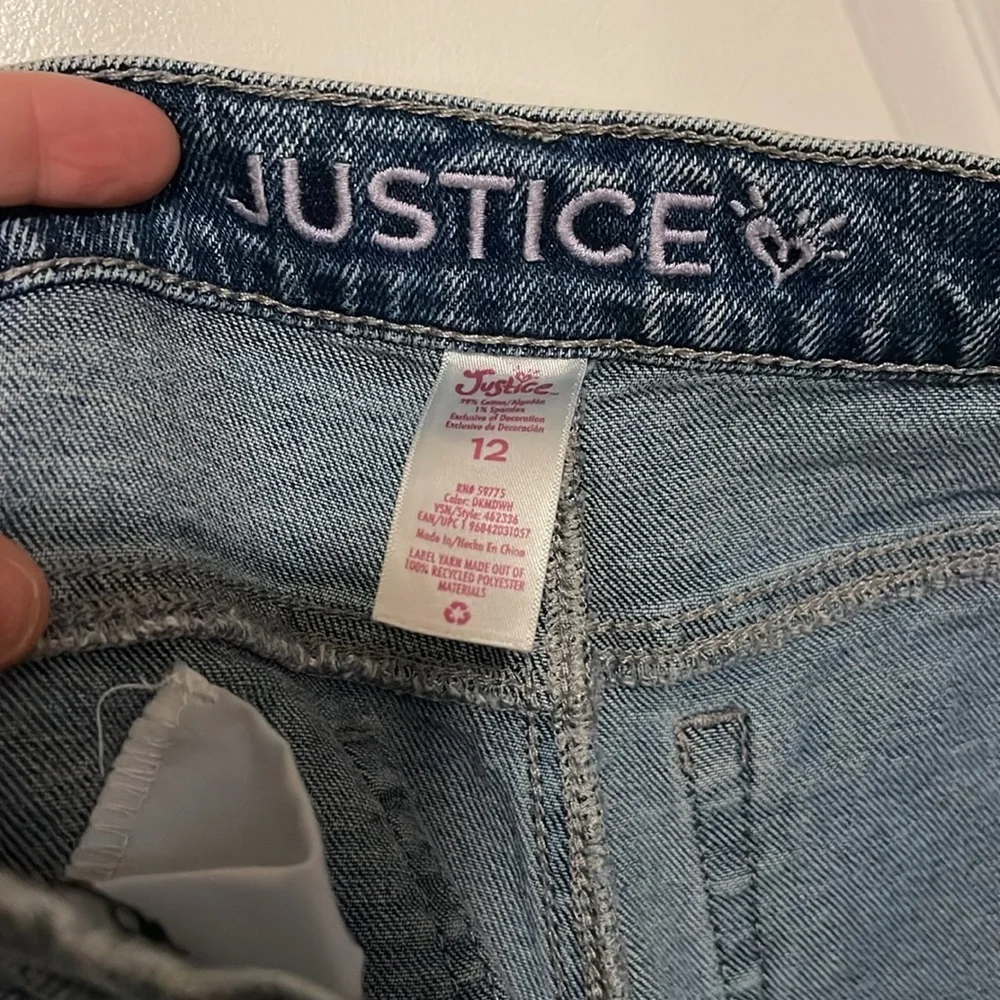 Girls Justice distressed jeans